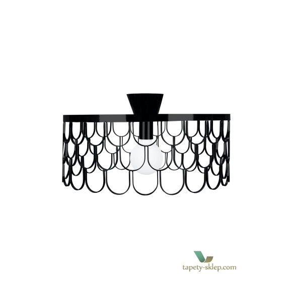 Lampa sufitowa Gatsby Black 267011 Globen