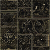 Tapeta zwierzęta fornir Arte Moooi MO4040 Golden Tiger Memento Moooi