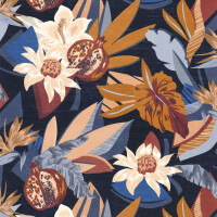 Tapeta kwiaty i owoce Casamance 75531426 Salvador Aventura