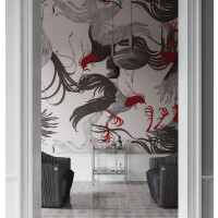 Fototapeta w orientalnym stylu Tecnografica 73681-1 FEANNE: SABONG CREAM Art Collections