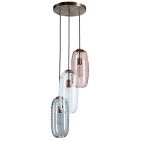 Lampa wisząca Famlight Chloe 3 klosze