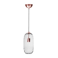 Lampa wisząca Famlight Chloe Złota Miedź