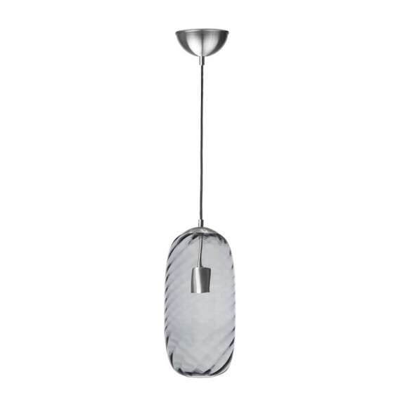 Lampa wisząca Famlight Chloe Srebrna Szara
