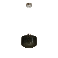 Lampa wisząca Famlight Jawa Szara Srebrna