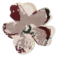 Dywan kwiat SHAPED MAGNOLIA LIGHT BURGUNDY 162303