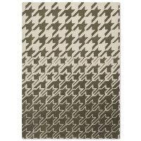 Nowoczesny dywan w pepitkę HOUNDSTOOTH GREY 162804