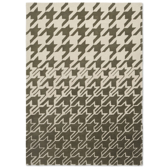 Nowoczesny dywan w pepitkę HOUNDSTOOTH GREY 162804