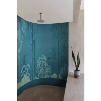 Fototapeta pod prysznic ogród Wall&Deco WET_GG2201 Garden Glow WET SYSTEM 2022
