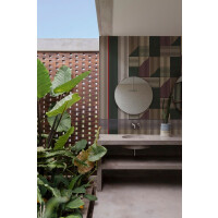 Fototapeta pod prysznic geometryczna Wall&Deco WET_KE2201 Kinetic Energy WET SYSTEM 2022