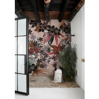 Fototapeta łazienkowa kwiaty Wall&Deco WET_UB2201 Ubud WET SYSTEM 2022