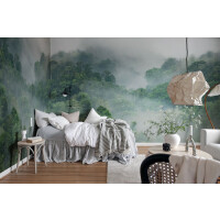 Fototapeta zamglony las Rebel Walls R15062 Misty Forest Rebel Favorites