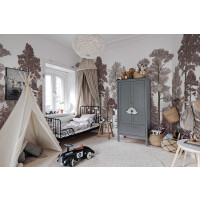 Fototapeta skandynawski las Rebel Walls R17203 Scandinavian Bellewood Dawn Rebel Favorites
