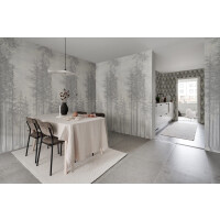 Fototapeta las sosnowy Rebel Walls R19314 Daybreak Pearl Imperfections