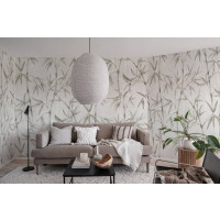 Fototapeta bambusowy ogród Rebel Walls R19339 Bamboo Garden Pearl Imperfections