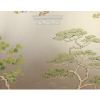 Tapeta drzewa w doniczkach Sanderson 217108 Penjing Water Garden