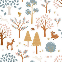 Tapeta leśne zwierzęta Lilipinso H0698 Forest Living (Deer)