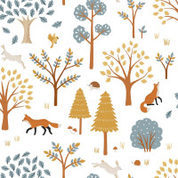 Tapeta leśne zwierzęta Lilipinso H0699 Forest Living (Fox)