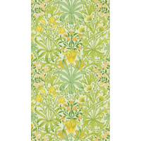 Tapeta roślinny ornament Morris & Co. 217100 Woodland Weeds Ben Pentreath The Cornubia Collection