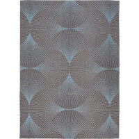 ! 1 szt OKAZJA ! Dywan wachlarze art-deco Jules Filipo KIMONO CHIRIMEN BLUE 9160 Rozmiar: 170X240 CM