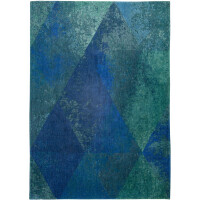! 1 szt OKAZJA ! 24H Niebieski Dywan Geometryczny Christian Fischbacher LISBOA SAPHIR BLUE 9052 rozmiar 170 x 240 cm