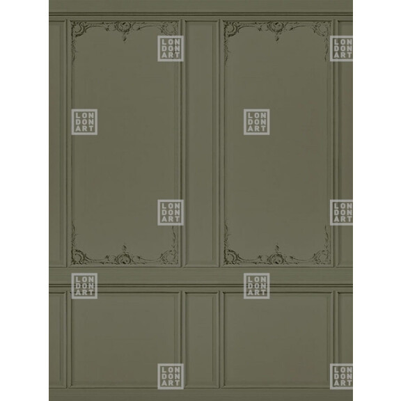 Fototapeta jak boazeria angielska London Art 13BO-09 Boiserie Exclusive Wallpaper 2022 Iconic Re-Edition