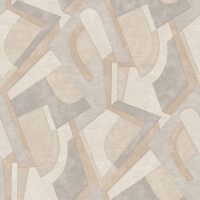 Tapeta geometryczna retro GrandecoBoutique MU3404 Muse