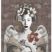 Fototapeta Gejsza London Art 17021-07 Geisha Exclusive Wallpaper 2022 Iconic Re-Edition