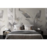 Fototapeta liście bananowca London Art 17027-04 Feuilles Exclusive Wallpaper 2022 Iconic Re-Edition