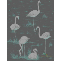 Tapeta Flamingi Cole&Son Flamingos 95/8048 The Conptemporary Collection