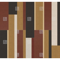 Fototapeta geometryczna w linie London Art 18009-06 Dynasty Exclusive Wallpaper 2022 Iconic Re-Edition