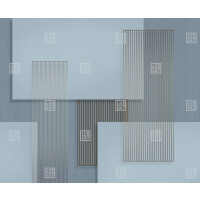 Fototapeta geometryczna 3D London Art 19030-05 Layers Exclusive Wallpaper 2022 Iconic Re-Edition