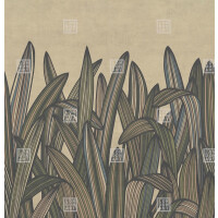 Fototapeta liście London Art 19049-04 Flying In The Meadow Exclusive Wallpaper 2022 Iconic Re-Edition