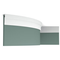Listwa elastyczna przysufitowa PX198F Flex Orac Decor wys. 8,3 cm