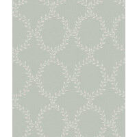 Tapeta roślinny treliaż Sandberg S10201 Wilma Sage Green Villa Dalaro II