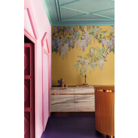 Fototapeta kwiaty wisterii London Art Iromuji KTN07 A Tale Books: Kimono
