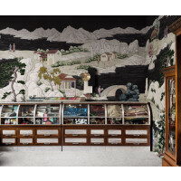 Fototapeta japońskie scenki rodzajowe London Art Okobo KMN17 C Tale Books: Kimono