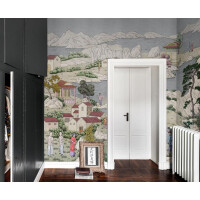 Fototapeta japońskie scenki rodzajowe London Art Okobo KMN17 D Tale Books: Kimono