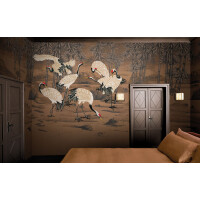 Fototapeta żurawie London Art Tabi KMN03 B Tale Books: Kimono
