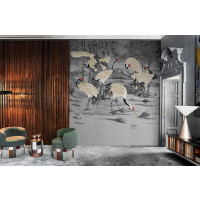 Fototapeta żurawie London Art Tabi KMN03 D Tale Books: Kimono