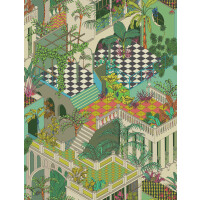 Tapeta Geometria I Roślinność Cole&Son Miami 105/4017 The Conptemporary Collection