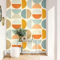 Mural geometryczny Caselio HTH 104220488 Joy Happy Therapy