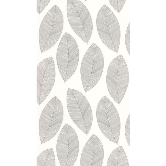 Tapeta duże liście Caselio MLGT 104310927 Graphic Leaves Moonlight II