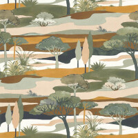 Tapeta drzewa Casamance 75870406 Cap Ferret L'Ile Aux Oiseaux