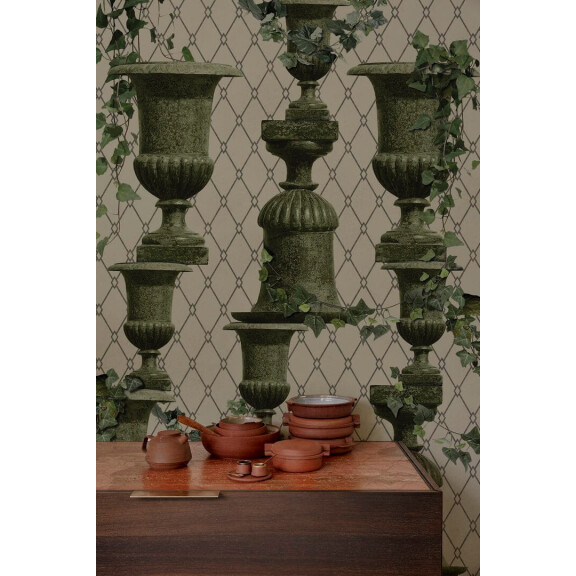 Fototapeta wazony i girlandy z bluszczu Wall&Deco WDGM2301 Il Giardino dei Medici Contemporary 2023