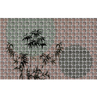 Fototapeta geometria i palmy Wall&Deco WDLE2302 Levity Contemporary 2023