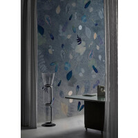 Fototapeta liście Wall&Deco WDMB2301 Milena Blu Contemporary 2023