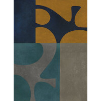 Fototapeta abstrakcyjna geometryczna Wall&Deco WDSW2302 A sign in the water Contemporary 2023