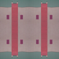 Fototapeta geometryczna Wall&Deco WDTT2302 Tribute to T Contemporary 2023