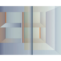 Fototapeta geometryczna 3D Wall&Deco WDWR2302 The waiting room Contemporary 2023