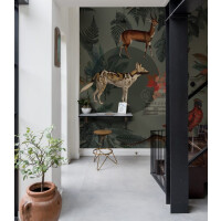 Mural zwierzęta Khaki 8053 Wallcolors